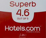 Hotels.com Superb Reviews 2017